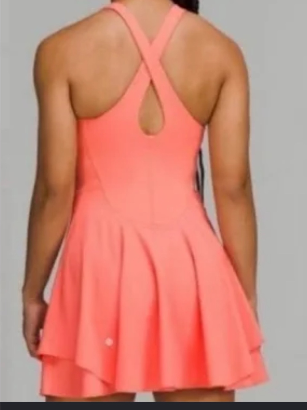 Lululemon Athleta Peach Court Dress W/Attached Skort